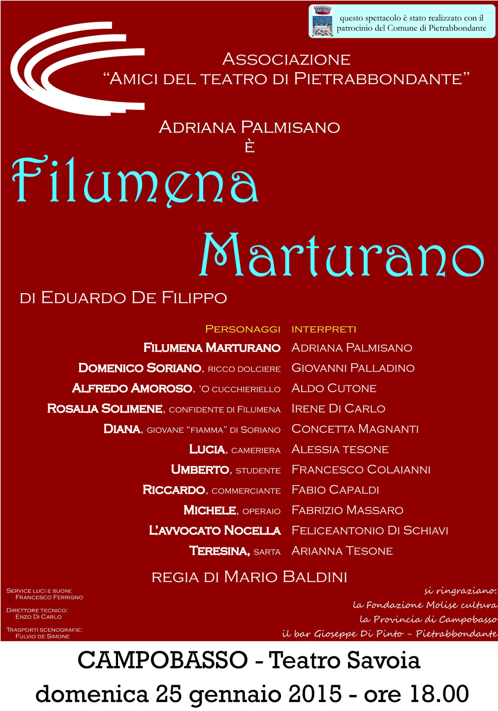 FILUMENA MARTURANO cb 25-01-2015